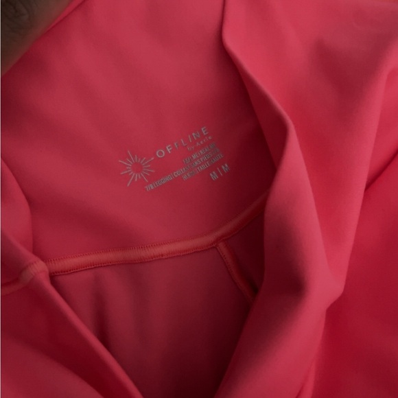 Women's Offline by aerie coral pink leggings - Picture 2 of 4